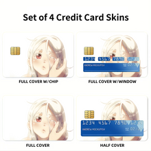 Load image into Gallery viewer, Don't cry Shiro Credit Card Skins (4-in-1 Pack)