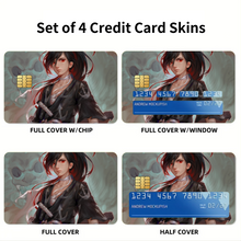 Load image into Gallery viewer, Dororo Hyakkimaru, Dororo Credit Card Skins (4-in-1 Pack)