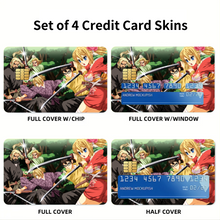 Load image into Gallery viewer, Dr. Stone Kohaku Credit Card Skins (4-in-1 Pack)