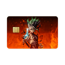 Load image into Gallery viewer, Dr. stone - Senku Credit Card Skins (4-in-1 Pack)