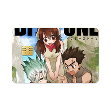 Load image into Gallery viewer, Dr. Stone Yuzuriha Ogawa Credit Card Skins (4-in-1 Pack)