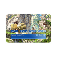 Load image into Gallery viewer, Dr. Stone Yuzuriha Ogawa Credit Card Skins (4-in-1 Pack)