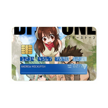 Load image into Gallery viewer, Dr. Stone Yuzuriha Ogawa Credit Card Skins (4-in-1 Pack)