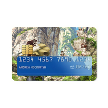 Load image into Gallery viewer, Dr. Stone Yuzuriha Ogawa Credit Card Skins (4-in-1 Pack)