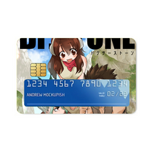 Load image into Gallery viewer, Dr. Stone Yuzuriha Ogawa Credit Card Skins (4-in-1 Pack)