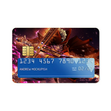 Load image into Gallery viewer, Dracule Mihawk Credit Card Skins (4-in-1 Pack)