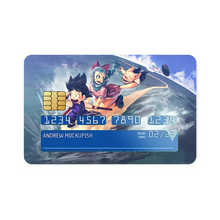 Load image into Gallery viewer, Dragon Ball Bulma Credit Card Skins (4-in-1 Pack)