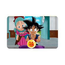 Load image into Gallery viewer, Dragon Ball Bulma Credit Card Skins (4-in-1 Pack)