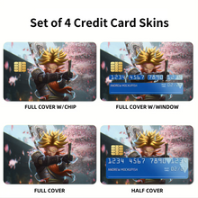 Load image into Gallery viewer, Dragon Ball Credit Card Skins (4-in-1 Pack)