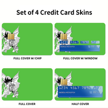 Load image into Gallery viewer, Dragon Ball Volume 01 Chapter 09 Credit Card Skins (4-in-1 Pack)