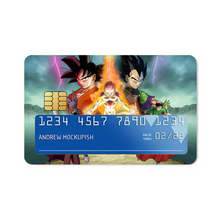 Load image into Gallery viewer, Dragon Ball Z : Fukkatsu no F Credit Card Skins (4-in-1 Pack)