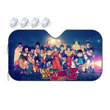Load image into Gallery viewer, Dragon Ball Z Sayajins! Car Sunshade