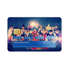 Load image into Gallery viewer, Dragon Ball Z Sayajins! Credit Card Skins (4-in-1 Pack)