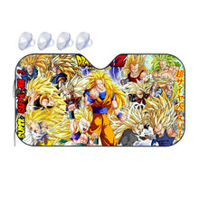 Load image into Gallery viewer, Dragon Ball Z Super Saiyajin 3 Car Sunshade