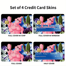 Load image into Gallery viewer, Dragon Ball Z villains Credit Card Skins (4-in-1 Pack)