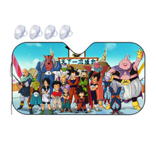 Load image into Gallery viewer, Dragon Ball Zposter Car Sunshade