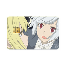 Load image into Gallery viewer, Dungeon ni Deai wo Motomeru no wa Machigatteiru Darou ka - Bell Cranel x Ais Wallenstein Credit Card Skins (4-in-1 Pack)