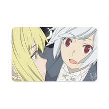 Load image into Gallery viewer, Dungeon ni Deai wo Motomeru no wa Machigatteiru Darou ka - Bell Cranel x Ais Wallenstein Credit Card Skins (4-in-1 Pack)