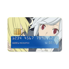 Load image into Gallery viewer, Dungeon ni Deai wo Motomeru no wa Machigatteiru Darou ka - Bell Cranel x Ais Wallenstein Credit Card Skins (4-in-1 Pack)