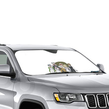 Load image into Gallery viewer, Dungeon Ni Deai Wo Motomeru Noha Machigatteiru Darou Ka Car Sunshade
