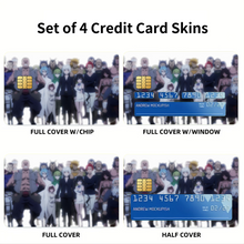Load image into Gallery viewer, Dungeon Ni Deai Wo Motomeru Noha Machigatteiru Darou Ka Credit Card Skins (4-in-1 Pack)