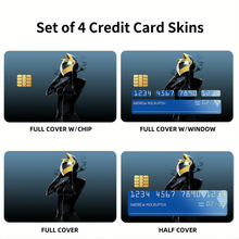 Load image into Gallery viewer, Durarara!! Celty Sturluson Credit Card Skins (4-in-1 Pack)