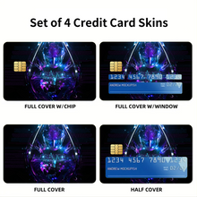 Load image into Gallery viewer, Durarara!! Celty Sturluson Credit Card Skins (4-in-1 Pack)