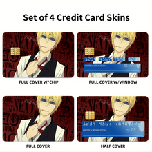Load image into Gallery viewer, Durarara!! Credit Card Skins (4-in-1 Pack)