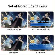 Load image into Gallery viewer, Durarara!! Izaya Orihara Credit Card Skins (4-in-1 Pack)