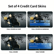 Load image into Gallery viewer, Durarara!! Izaya Orihara Credit Card Skins (4-in-1 Pack)