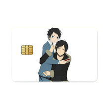 Load image into Gallery viewer, Durarara!! Izaya Orihara Credit Card Skins (4-in-1 Pack)