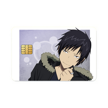 Load image into Gallery viewer, Durarara!! Izaya Orihara Credit Card Skins (4-in-1 Pack)
