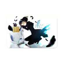 Load image into Gallery viewer, Durarara!! Izaya Orihara Credit Card Skins (4-in-1 Pack)