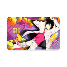 Load image into Gallery viewer, Durarara!! Izaya Orihara Credit Card Skins (4-in-1 Pack)