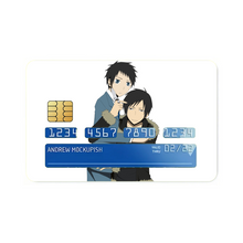 Load image into Gallery viewer, Durarara!! Izaya Orihara Credit Card Skins (4-in-1 Pack)