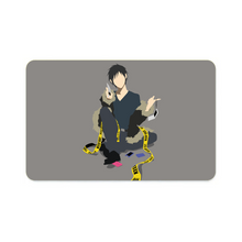 Load image into Gallery viewer, Durarara!! Izaya Orihara Credit Card Skins (4-in-1 Pack)
