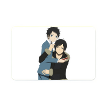 Load image into Gallery viewer, Durarara!! Izaya Orihara Credit Card Skins (4-in-1 Pack)