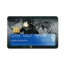 Load image into Gallery viewer, Durarara!! Izaya Orihara Credit Card Skins (4-in-1 Pack)