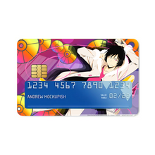 Load image into Gallery viewer, Durarara!! Izaya Orihara Credit Card Skins (4-in-1 Pack)