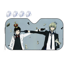 Load image into Gallery viewer, Durarara!! Izaya Orihara, Shizuo Heiwajima Car Sunshade