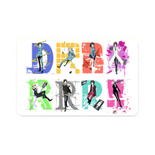 Load image into Gallery viewer, Durarara!! Izaya Orihara, Shizuo Heiwajima, Celty Sturluson, Masaomi Kida, Anri Sonohara Credit Card Skins (4-in-1 Pack)