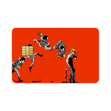 Load image into Gallery viewer, Durarara!! Izaya Orihara, Shizuo Heiwajima Credit Card Skins (4-in-1 Pack)