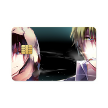 Load image into Gallery viewer, Durarara!! Izaya Orihara, Shizuo Heiwajima Credit Card Skins (4-in-1 Pack)