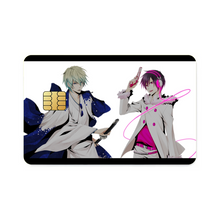 Load image into Gallery viewer, Durarara!! Izaya Orihara, Shizuo Heiwajima Credit Card Skins (4-in-1 Pack)