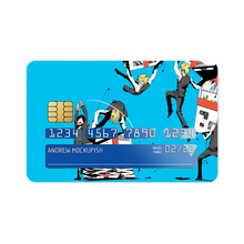 Load image into Gallery viewer, Durarara!! Izaya Orihara, Shizuo Heiwajima Credit Card Skins (4-in-1 Pack)