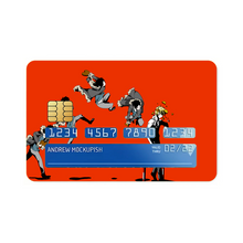 Load image into Gallery viewer, Durarara!! Izaya Orihara, Shizuo Heiwajima Credit Card Skins (4-in-1 Pack)