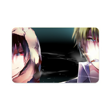 Load image into Gallery viewer, Durarara!! Izaya Orihara, Shizuo Heiwajima Credit Card Skins (4-in-1 Pack)
