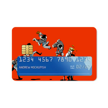 Load image into Gallery viewer, Durarara!! Izaya Orihara, Shizuo Heiwajima Credit Card Skins (4-in-1 Pack)