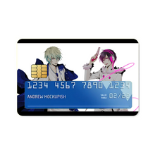 Load image into Gallery viewer, Durarara!! Izaya Orihara, Shizuo Heiwajima Credit Card Skins (4-in-1 Pack)