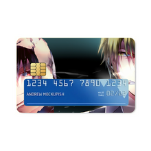 Load image into Gallery viewer, Durarara!! Izaya Orihara, Shizuo Heiwajima Credit Card Skins (4-in-1 Pack)